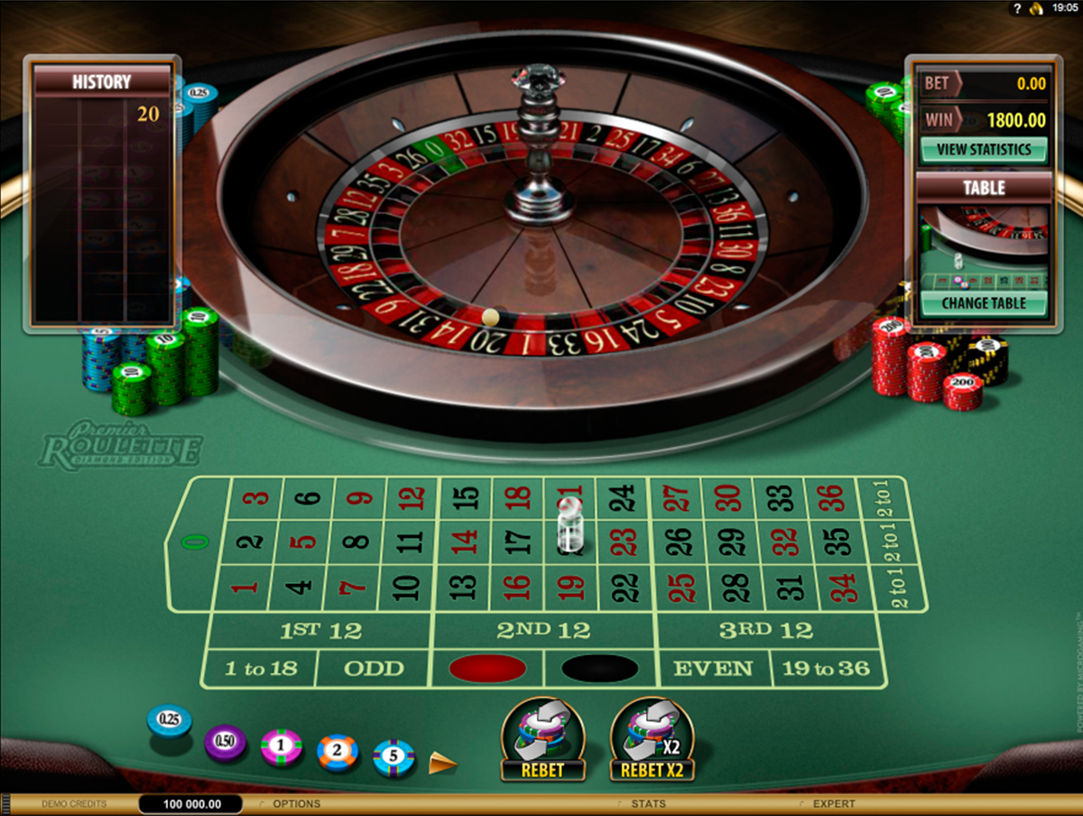 First Roulette Diamond Edition