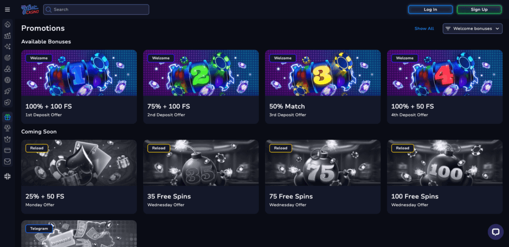7Bit Casino Bonus