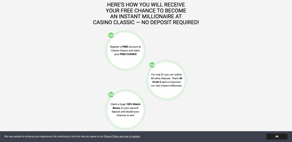 Casino Classic Bonus
