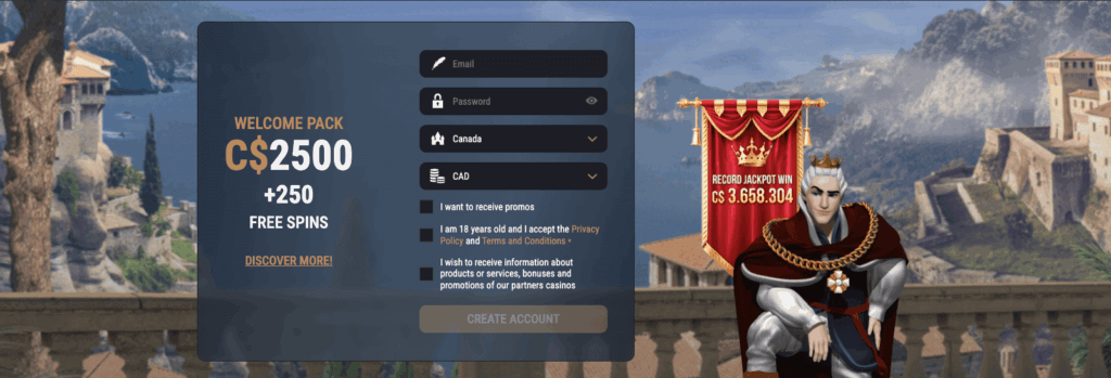 King Billy Casino Review