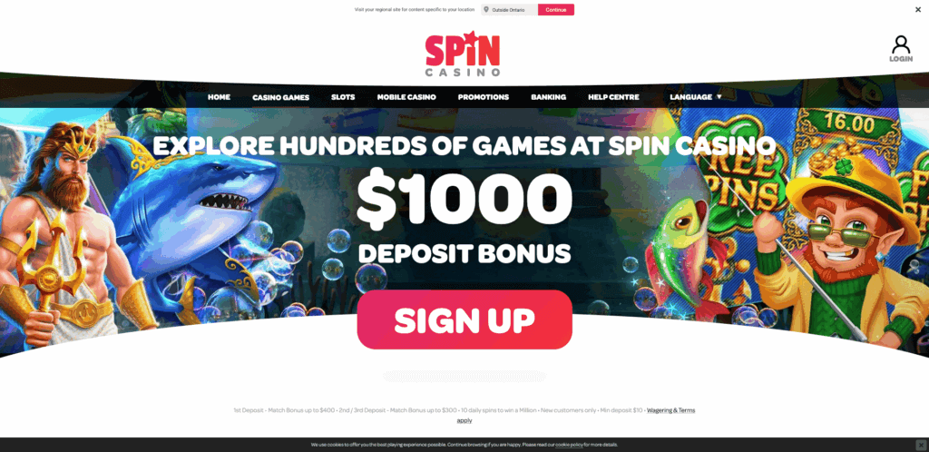 Spin Casino Review