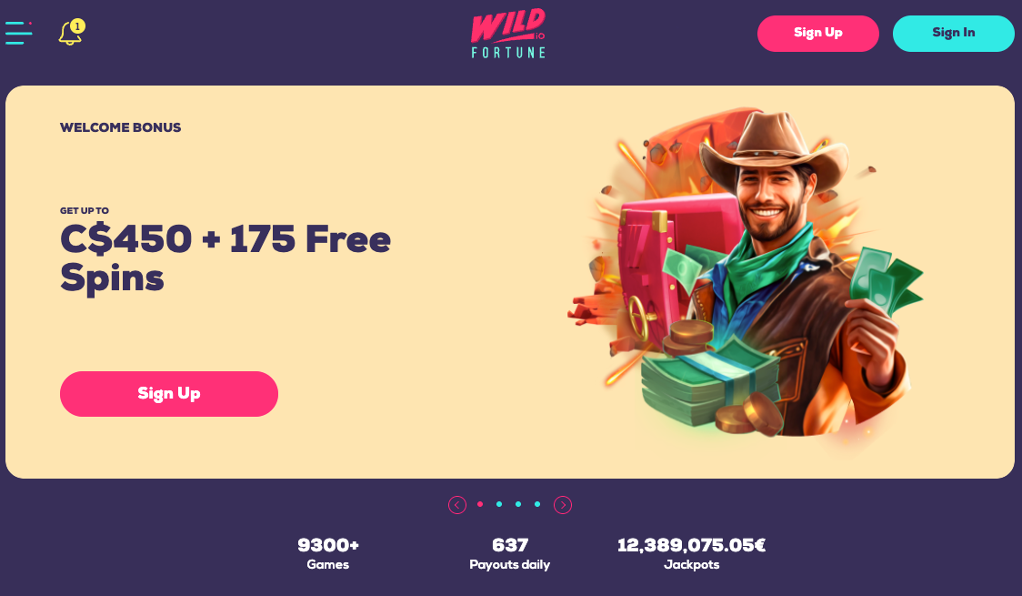 Wild Fortune Casino Review